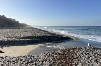 Beach Safety Reminder:  Rain & High Tides Reshape the Shoreline