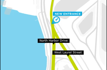 San Diego International Airport Opens New Entrance Roadway to Airport