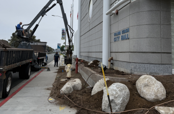 City Hall Boulders