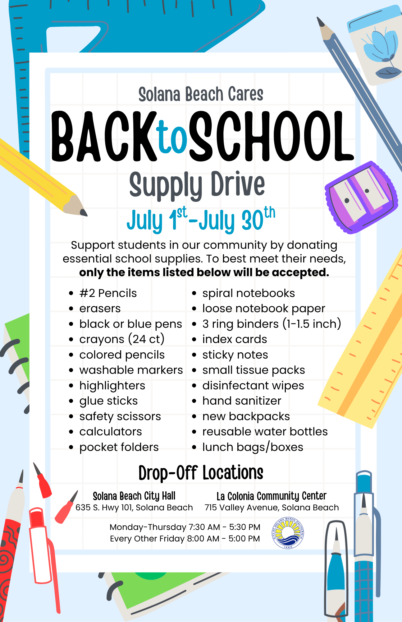 Back to School Flyer