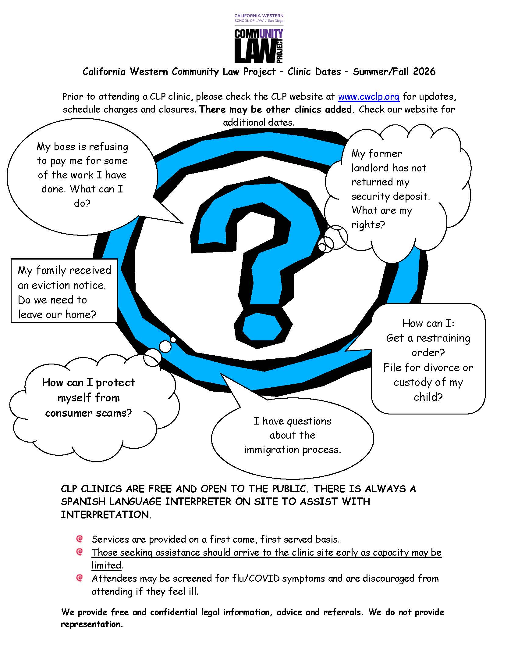 CLP flyer english