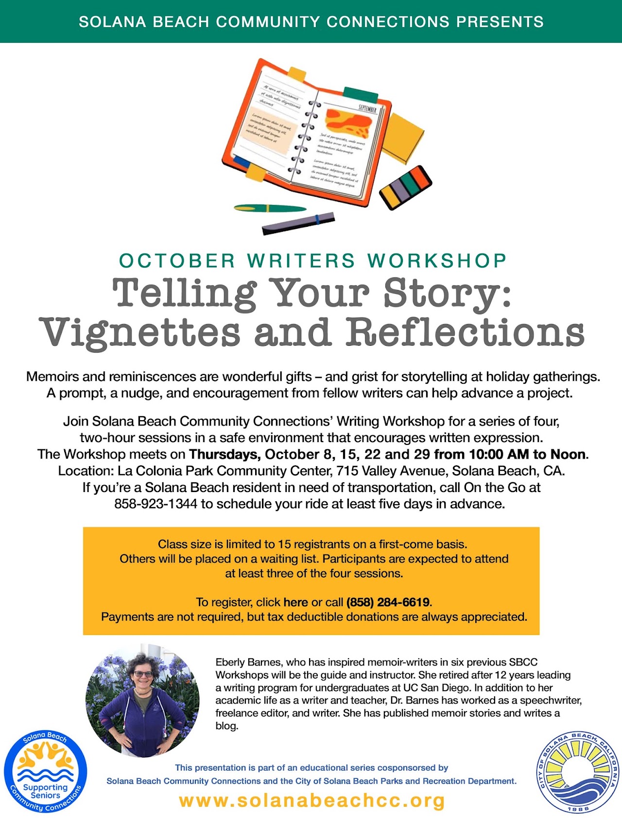 SBCC writing workshop