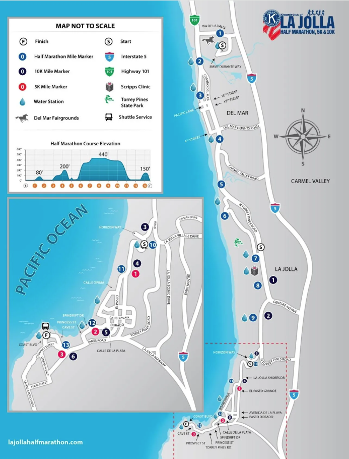 Road Closure map