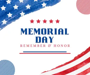 Memorial Day - City Hall Closed