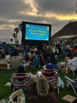 Beach Blanket Movie Night