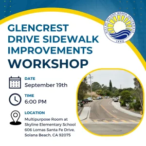 Glencrest Drive Sidewalk Improvements Community Workshop
