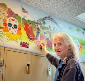  Solana Beach Post Office Mural Ribbon Cutting Ceremony